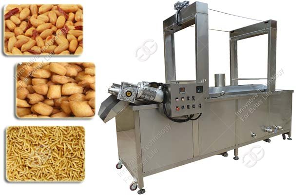 Continuous Pork Skin Frying Machine
