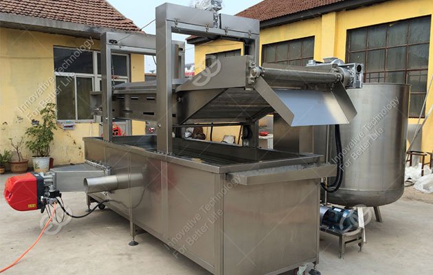 Automatic Frying Machine for Corn Snack