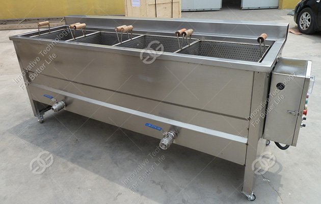 Chicken Cutlets Frying Machine