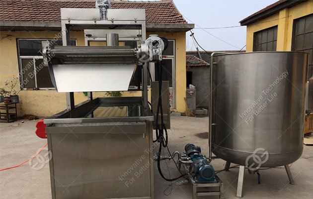 Automatic Corn Snack Frying Machine